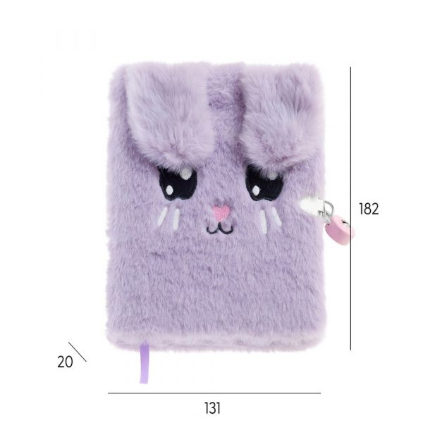 Diario Secreto Peluche Conejo