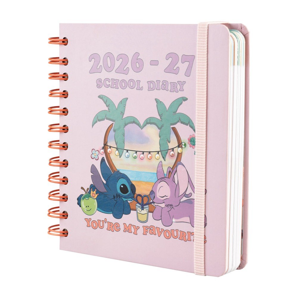 Agenda Escolar 26/27 Día Página Stitch