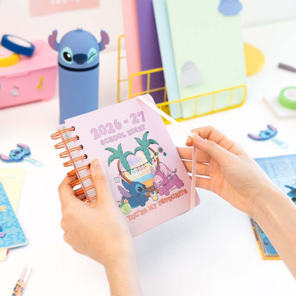 Agenda Escolar 26/27 Día Página Stitch - Imagen 2