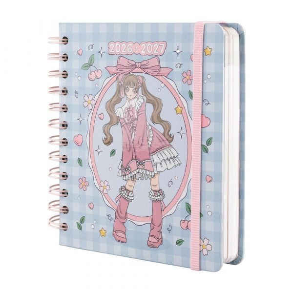 Agenda Escolar 26/27 Día Página Kawaii Anime