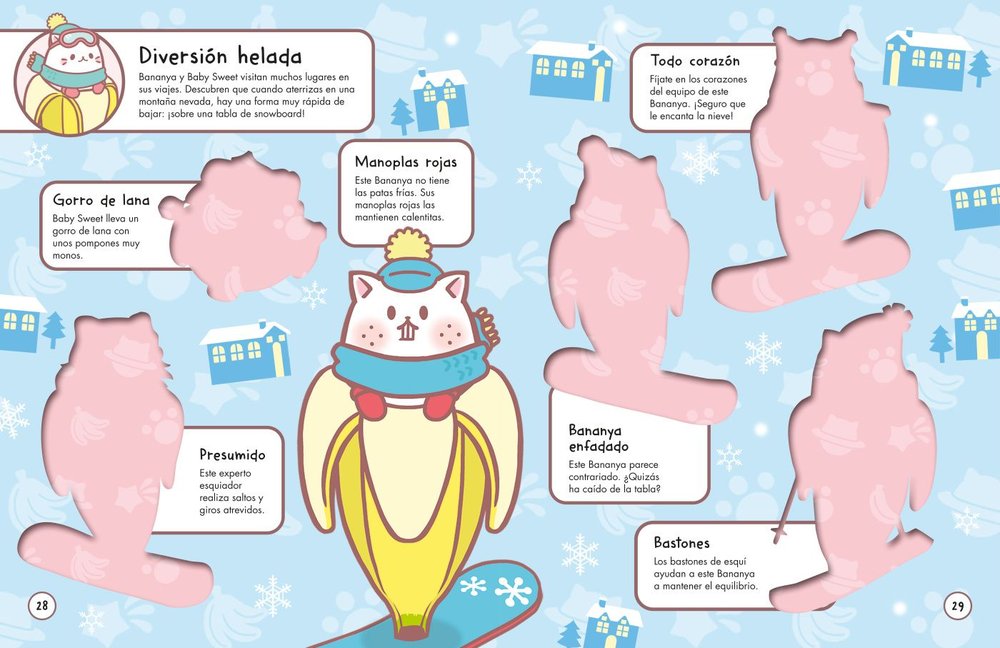 Bananya - El libro de pegatinas, ¡Más de 1.000 pegatinas! - Imagen 5