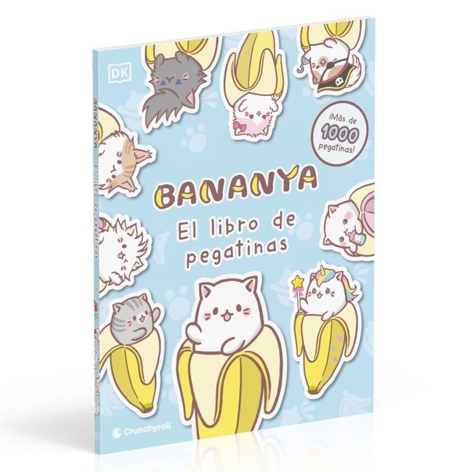 Bananya - El libro de pegatinas, ¡Más de 1.000 pegatinas!