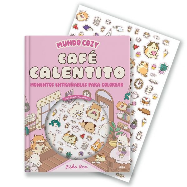 Libro para Colorear Cozy - Café calentito