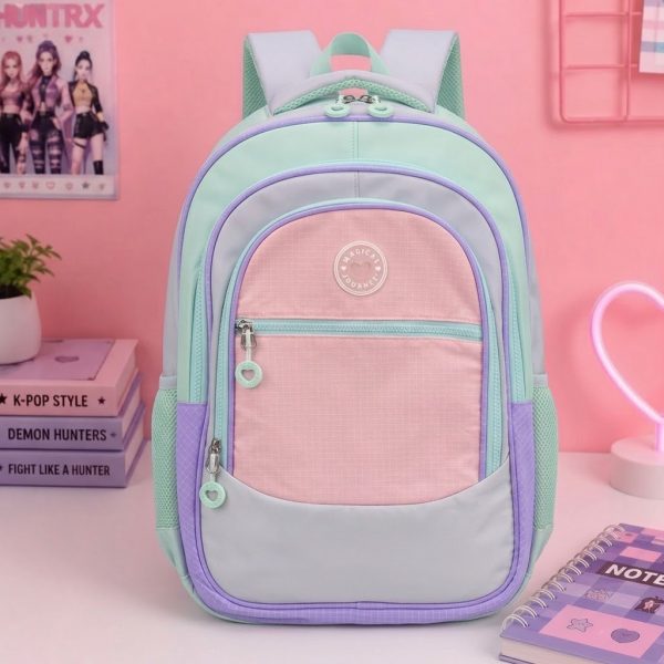 Mochila Verde Pastel 44cm