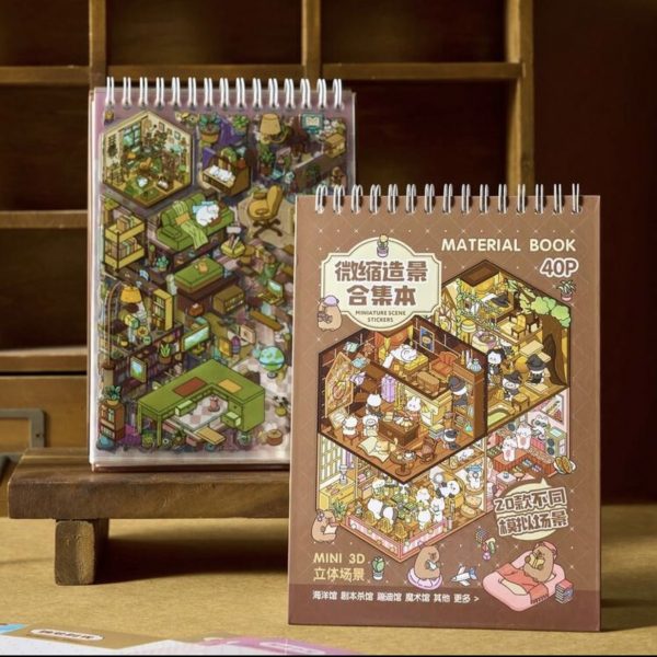 Pegatinas Cozy - Crea tus Propios Escenarios en Miniatura Magic