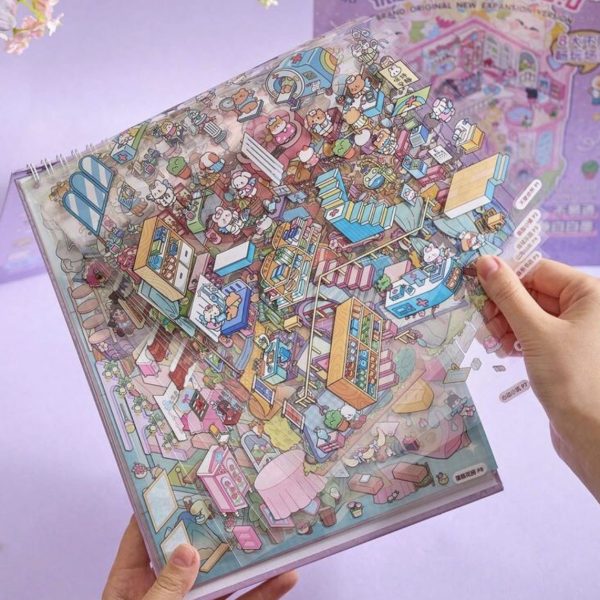 Pegatinas Cozy – Crea tus Propios Escenarios en Miniatura Cute Shine