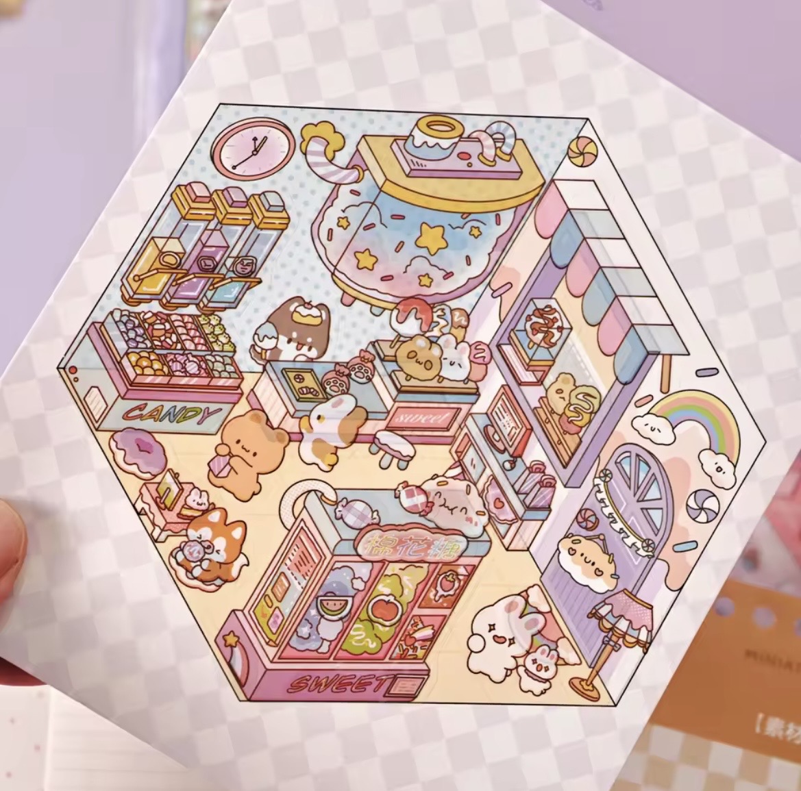 Pegatinas Cozy – Crea tus Propios Escenarios en Miniatura Cake - Imagen 3