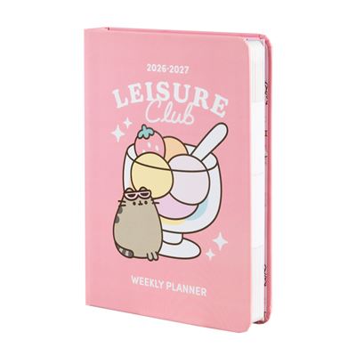 Agenda Escolar Semana Vista Tropical Pusheen 26/27