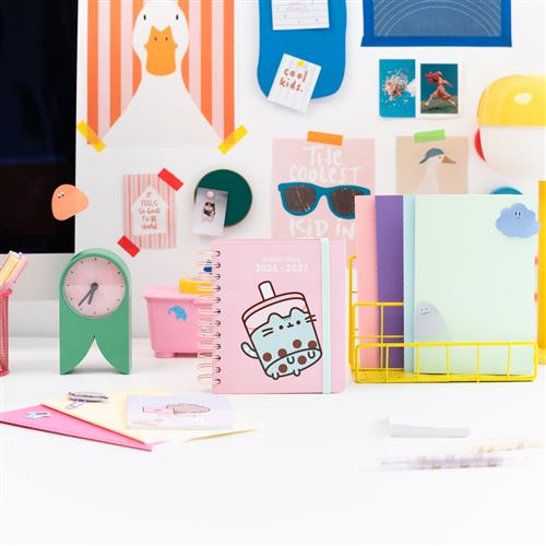 Agenda Escolar Día Página Bubble Tea Pusheen 26/27 - Imagen 7