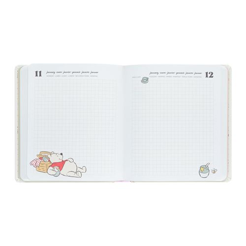 Agenda Escolar Día Página Winnie the Pooh 26/27