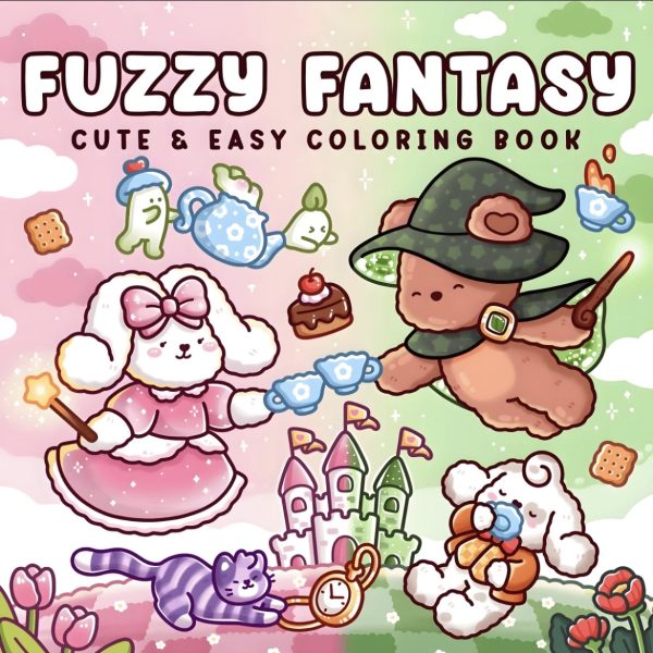 Libro para Colorear Cozy – Fuzzy Fantasy