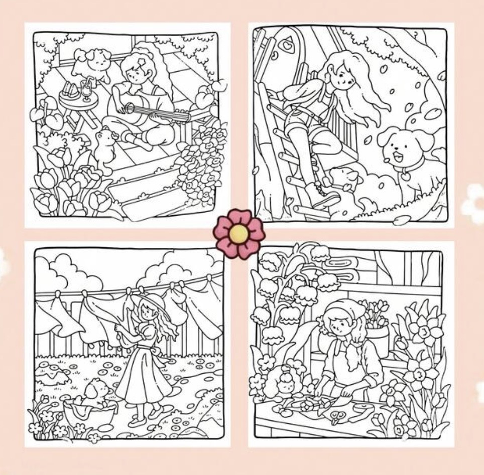 Libro para Colorear Cozy – Simple Joys - Imagen 2