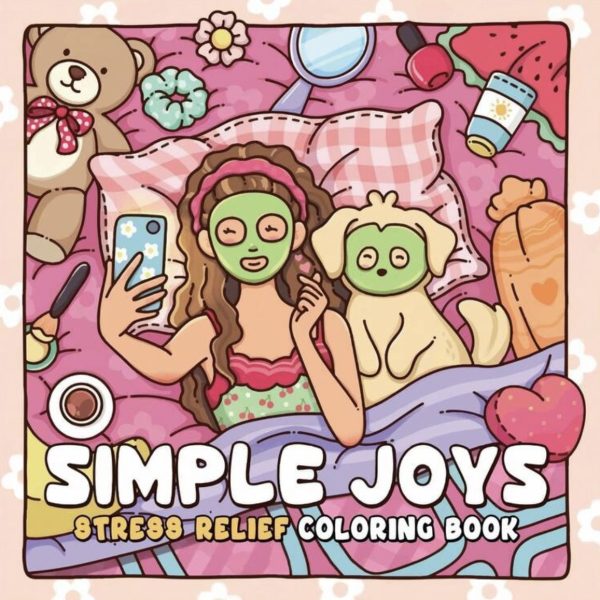 Libro para Colorear Cozy – Simple Joys