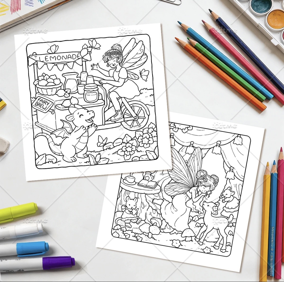 Libro para Colorear Cozy – Fairies - Imagen 3