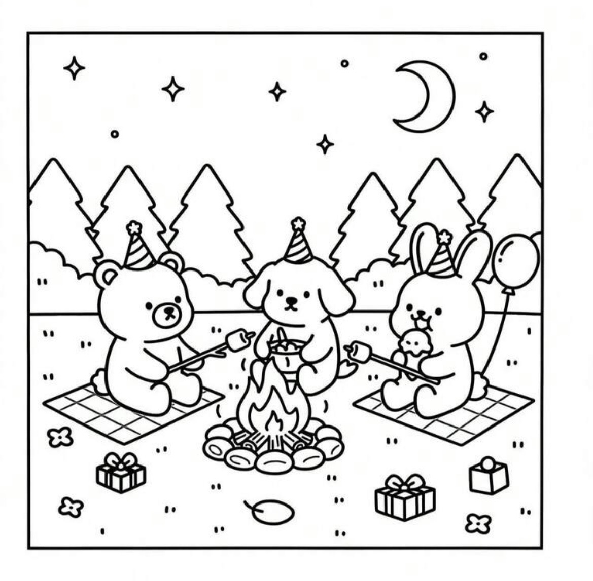 Libro para Colorear Cozy – Summer Cuties - Imagen 3