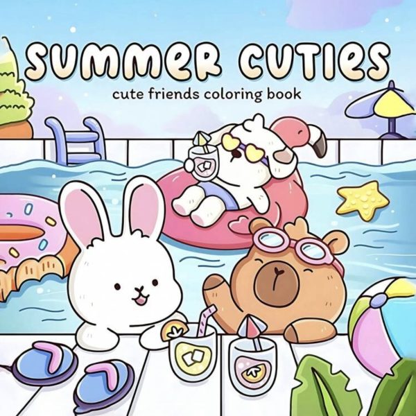 Libro para Colorear Cozy – Summer Cuties