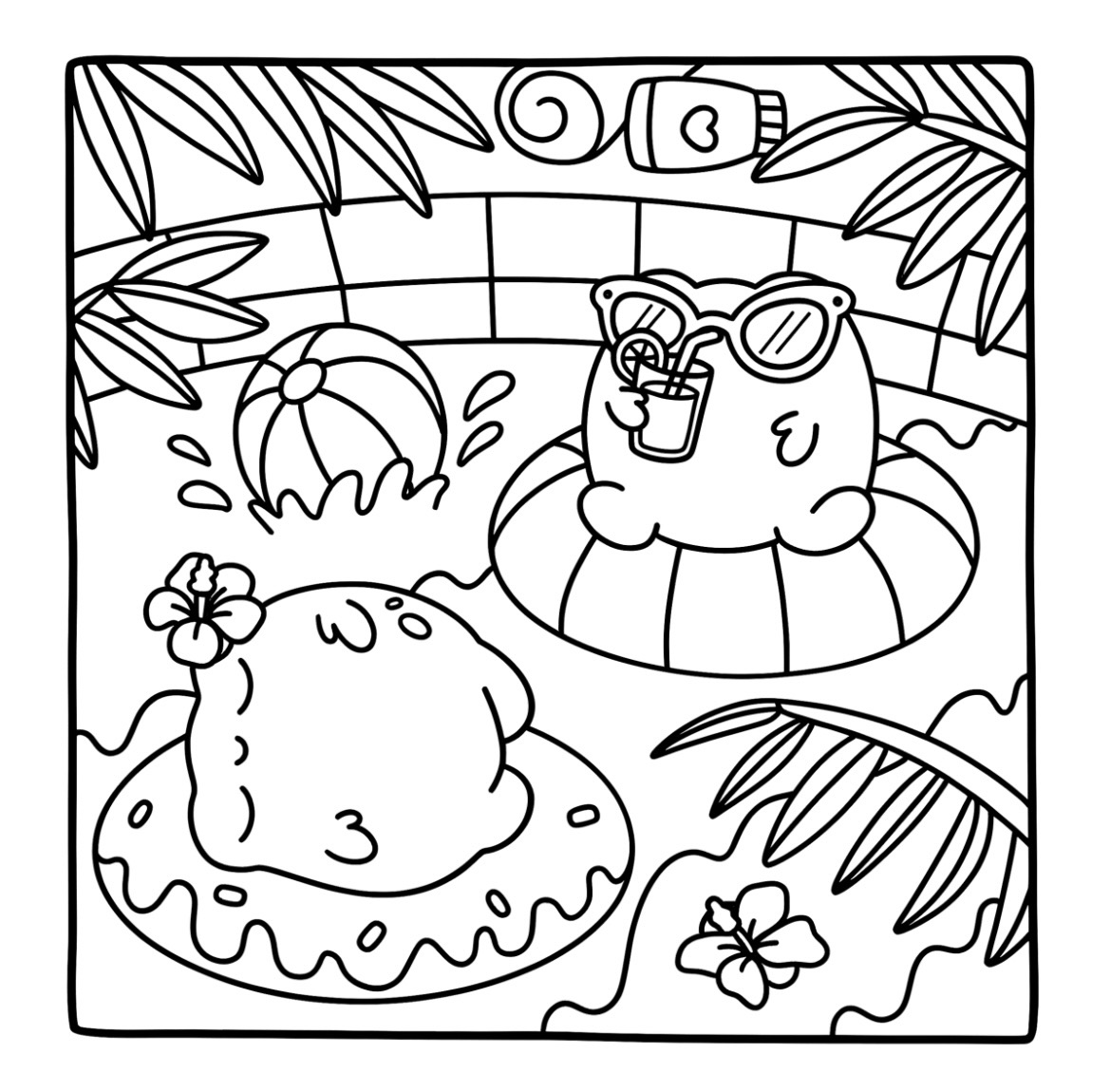 Libro para Colorear Cozy – Frog Seasons - Imagen 5