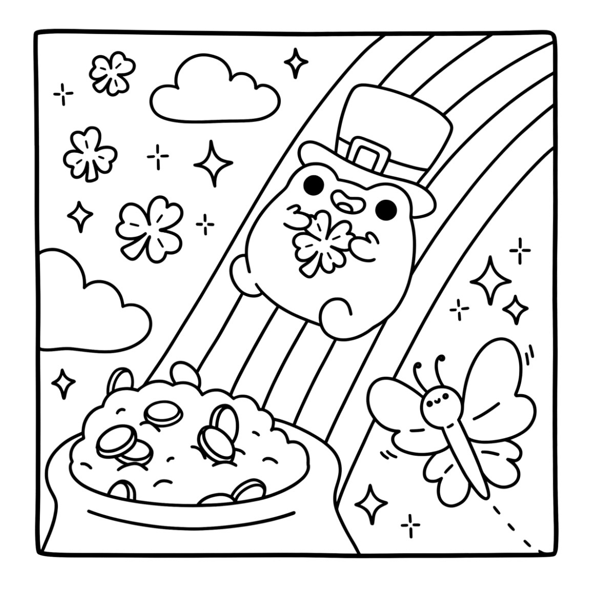 Libro para Colorear Cozy – Frog Seasons - Imagen 7
