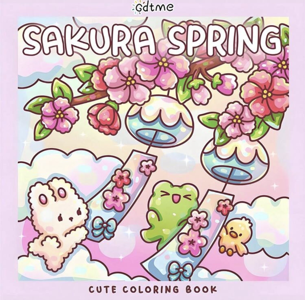 Libro para Colorear Cozy – Sakura Spring