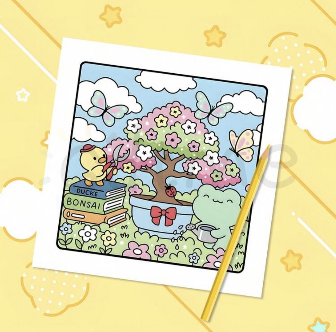 Libro para Colorear Cozy – Sakura Spring - Imagen 5