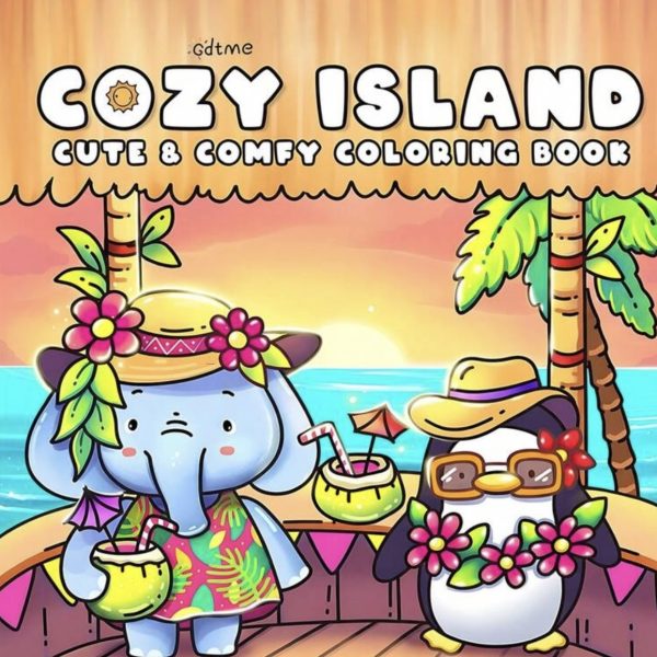 Libro para Colorear Cozy – Cozy Island