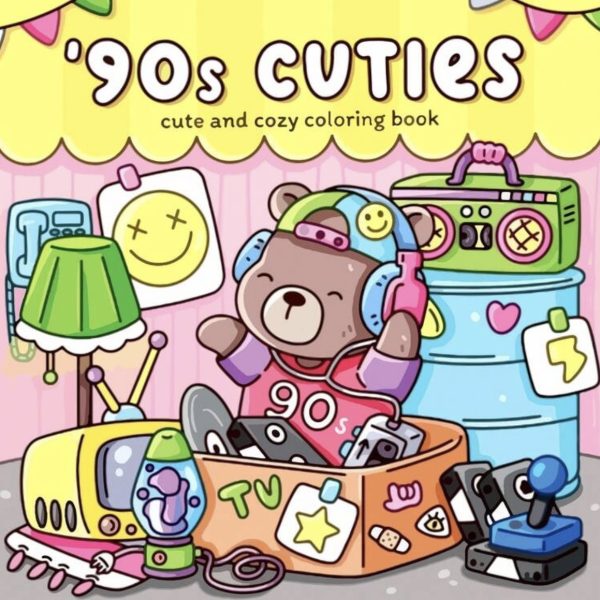 Libro para Colorear Cozy – 90 Cuties
