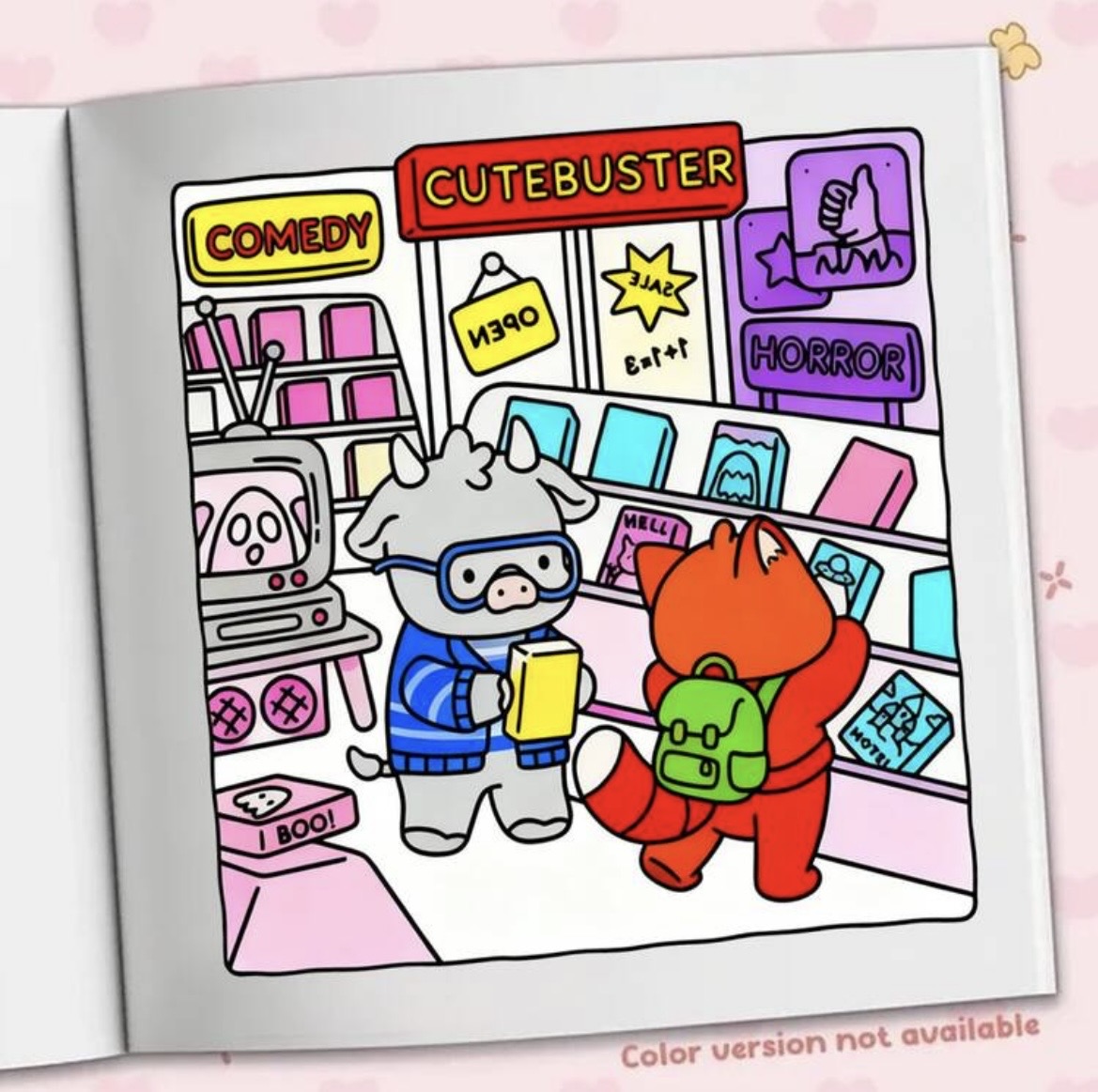 Libro para Colorear Cozy – 90 Cuties - Imagen 3