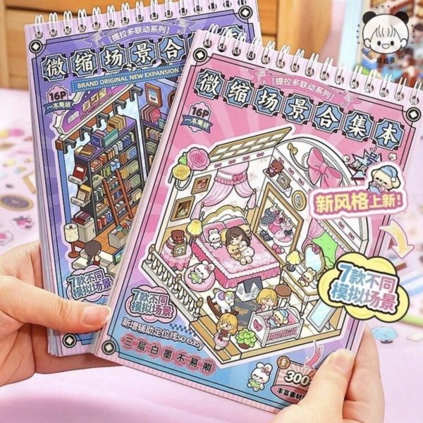 Pegatinas Cozy – Crea tus Propios Escenarios en Miniatura Kawaii Life